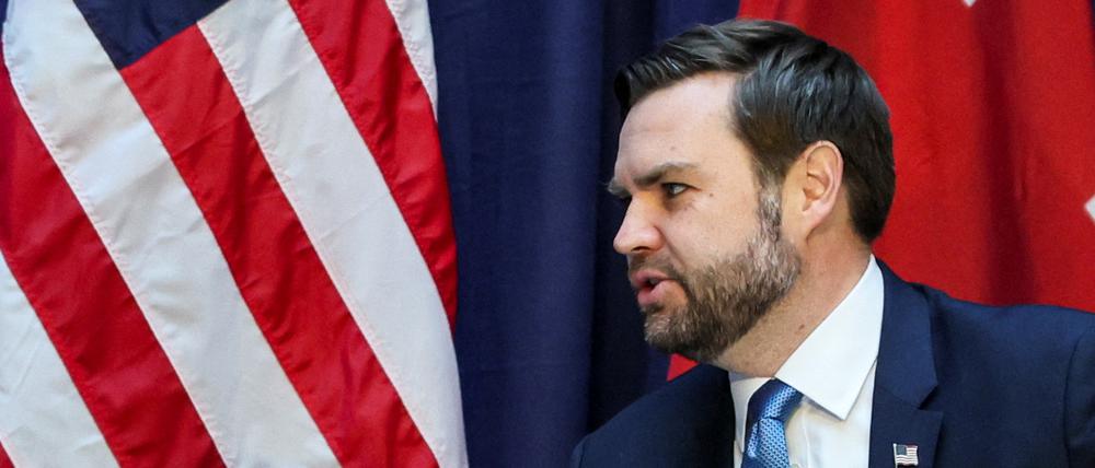 US-Vizepräsident J.D. Vance bei der Sicherheitskonferenz in München.