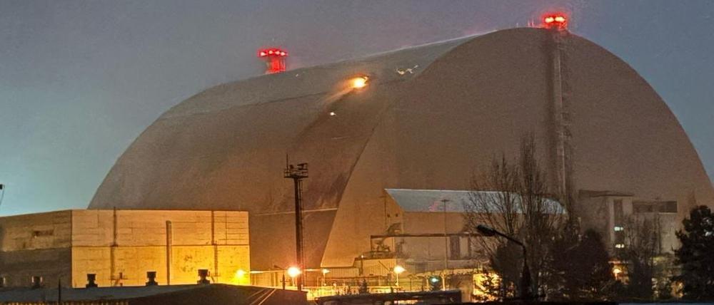 Im Februar attackierte Russland die ukrainische Akw-Ruine in Tschernobyl.