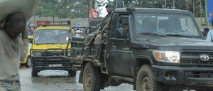 Bewaffnete Kämpfer im Osten Kongos. 