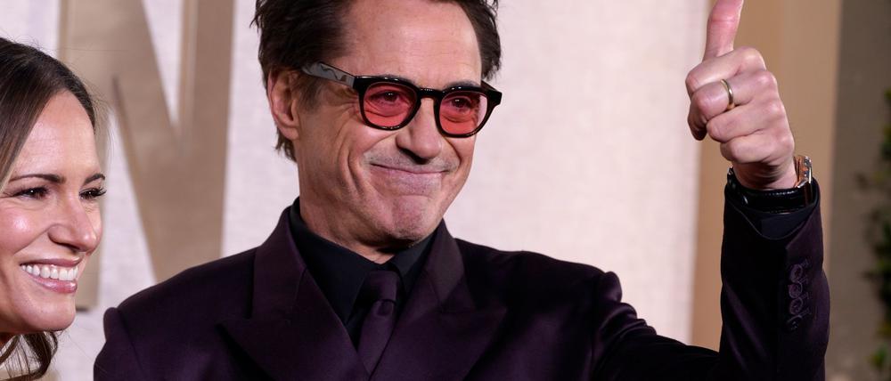 Robert Downey Jr. versendet am Valentinstag Schurken-Grüße. (Archivbild)