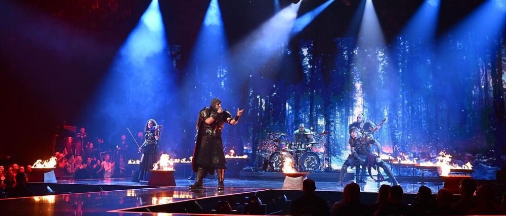 Die Band Feuerschwanz war die wohl größte Überraschung beim ESC-Vorentscheid.