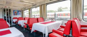 Schnitzel und andere Speisen wurden bislang noch an Bord zubereitet.