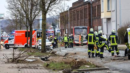 Mehrere Personen sind schwer verletzt worden.