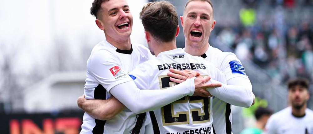 Die SV Elversberg hat das Zweitliga-Heimspiel gegen Greuther Fürth gewonnen.