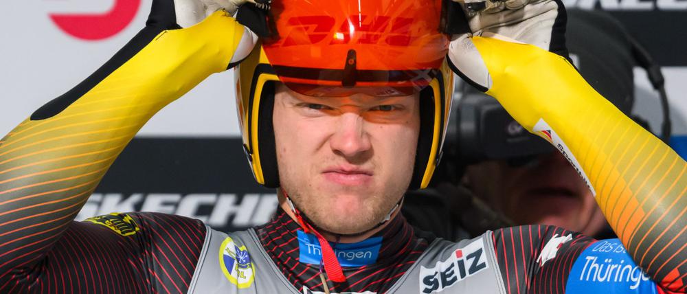 Weltmeister Max Langenhan kam beim Weltcup nur auf Rang vier.