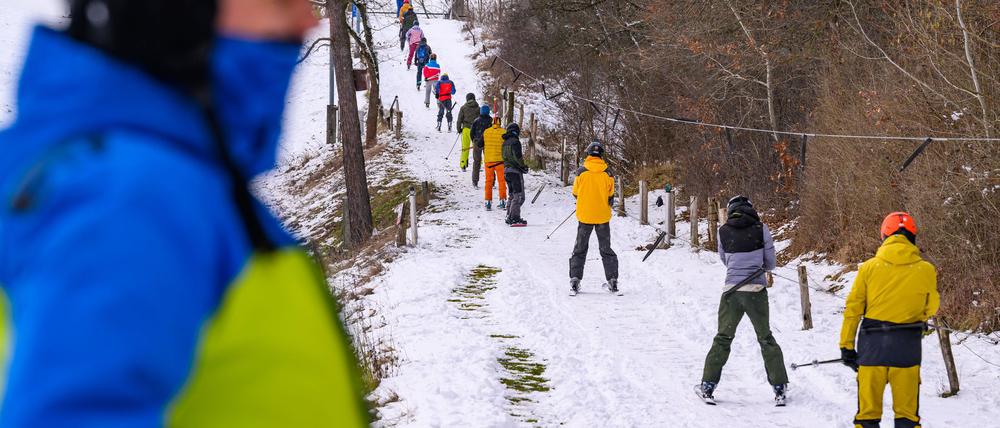 Der Tellerlift war zwischen 11 und 16 Uhr in Betrieb.