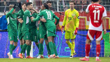 Wenn Gladbach schnell kombinierte, wurd's mehr als gefährlich für Union. 