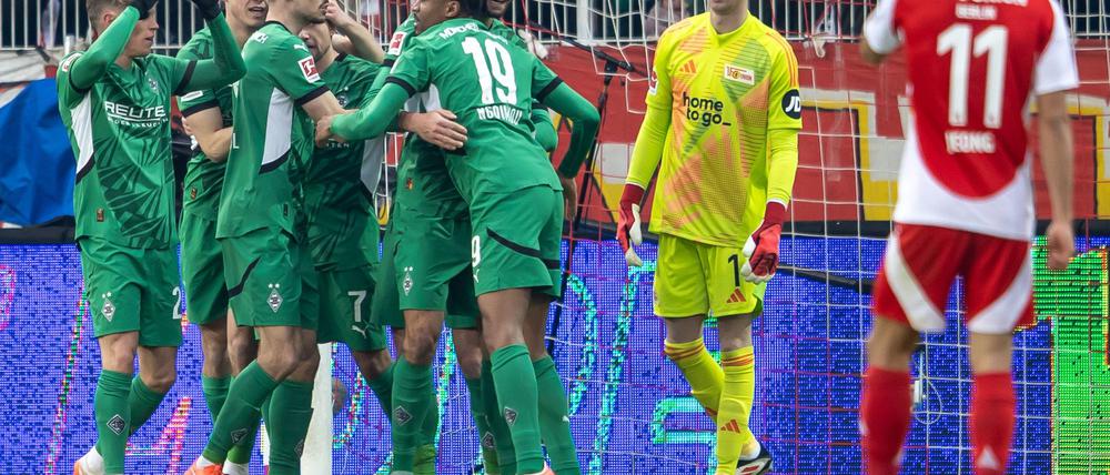 Wenn Gladbach schnell kombinierte, wurd's mehr als gefährlich für Union.