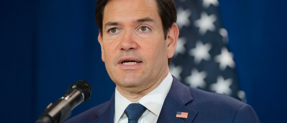 US-Außenminister Rubio hat seinen russischen Amtskollegen Lawrow angerufen, um über weitere Schritte zur Vorbereitung eines Gipfeltreffens von Präsident Trump und Kremlchef Putin zu reden. (Archivbild)
