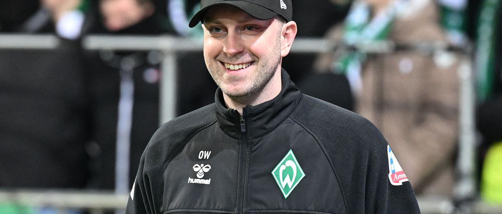 Trainer Ole Werner von Werder Bremen.