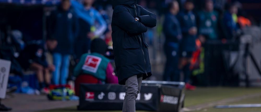 Trainer Niko Kovac sah in Bochum wenig, was dem BVB Mut machen kann.