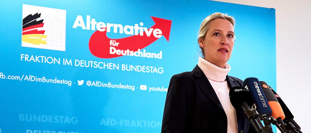 Alice Weidel, Bundesvorsitzende und Kanzlerkandidatin der AfD.