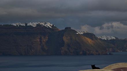 Santorini kommt nicht zur Ruhe. (Archivbild)