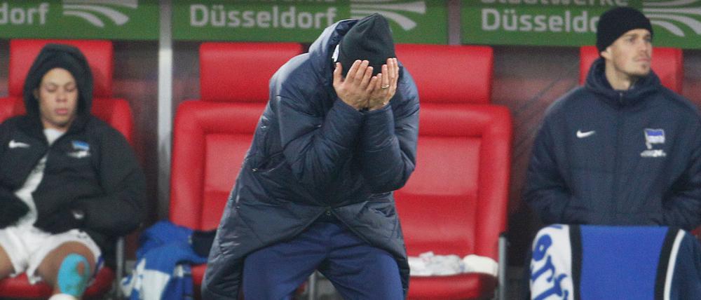 Cristian Fiel konnte am Ende selbst nicht mehr hinsehen.