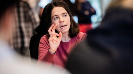 Erst 2017 ist Julia Schneider bei den Grünen eingetreten. Jetzt kämpft sie anstelle von Stefan Gelbhaar um das sicher geglaubte Direktmandat in Pankow.