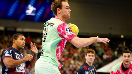 Auch Welthandballer Mathias Gidsel konnte den Punktverlust in Lemgo nicht verhindern