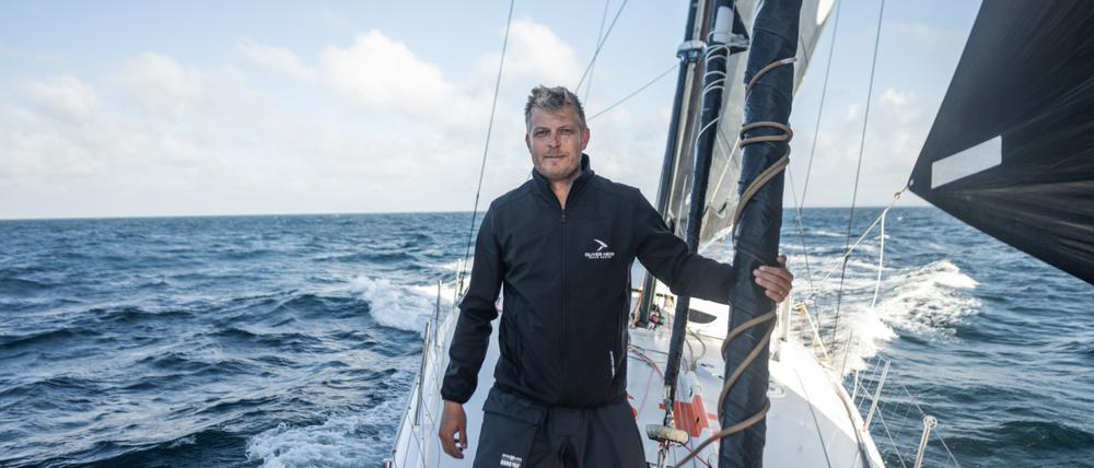 So einfach wie möglich. Oliver Heer, 36, scheute bei seinem ersten Vendée Globe jedes Risiko.