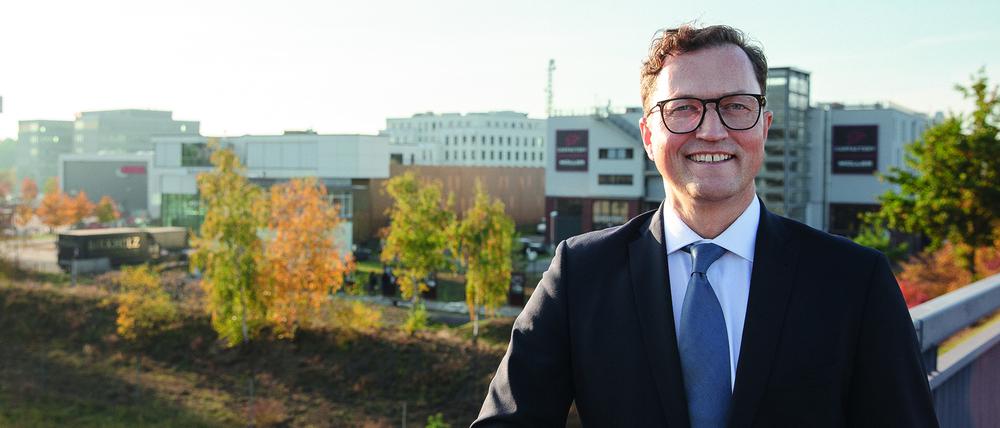 Verlagsleiter Bodo Krause (CDU) wird Bürgermeister von Kleinmachnow.