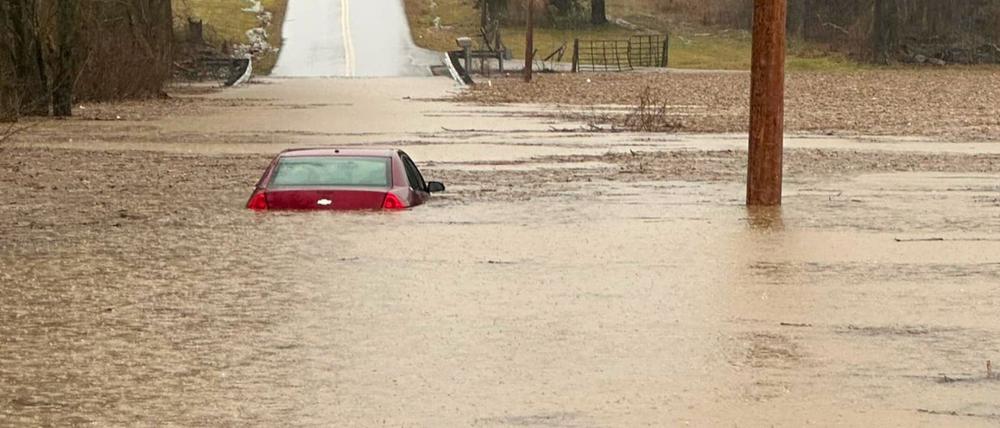 Bei schweren Überflutungen in Kentucky kamen mindestens acht Menschen ums Leben.