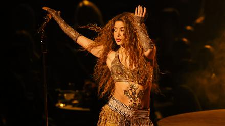 Shakira am 2. Februar bei den Grammy Awards in Los Angeles.