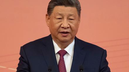 Chinas Staatschef Xi Jinping empfing wichtige Unternehmensbosse in Peking. (Archivbild)