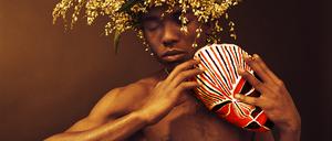 Imaginierte Zeitreise: eine Aufnahme des nigeriastämmigen britischen Fotografen und Aids-Aktivisten Rotimi Fani-Kayode aus dem Jahr 1989. 