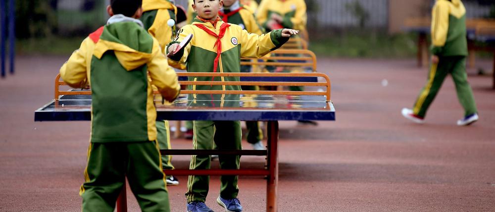 In China sollen Kinder mehr Sport in der Schule treiben. (Archivbild)