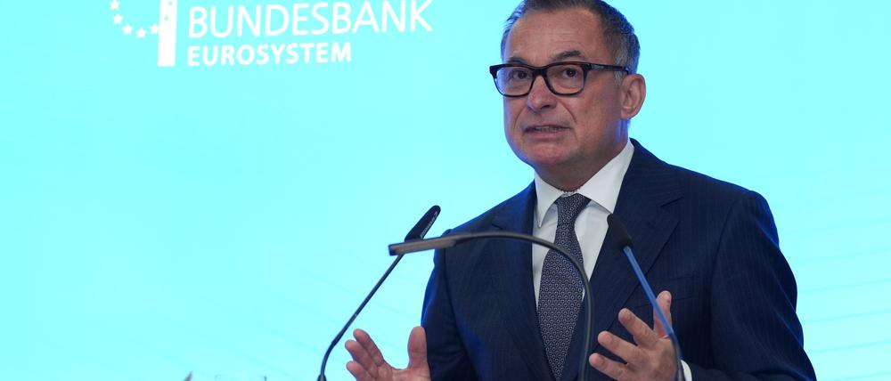 Bundesbank-Präsident Nagel befürchtet Schäden für die deutsche Wirtschaft im Falle neuer Zölle unter Trump (Archivbild).