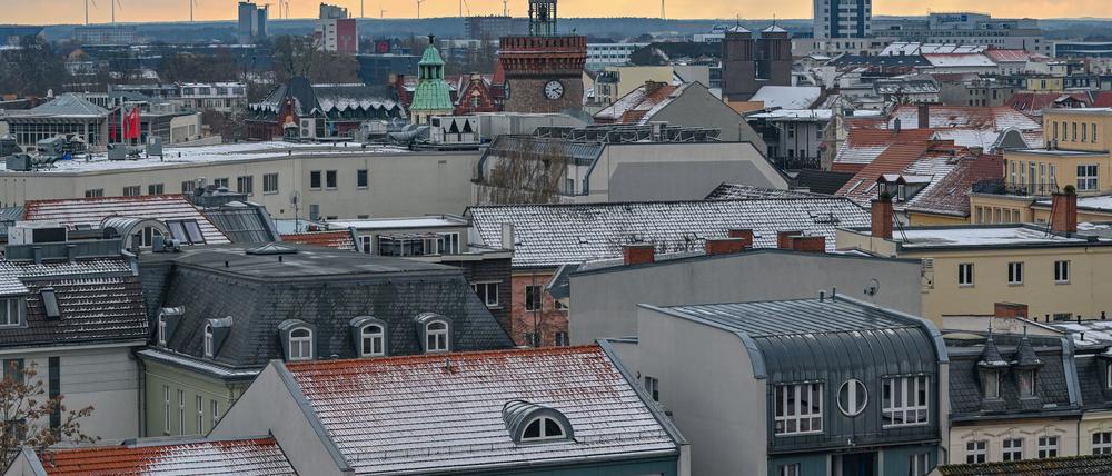 Eisige Temperaturen in Cottbus. (Archiv)