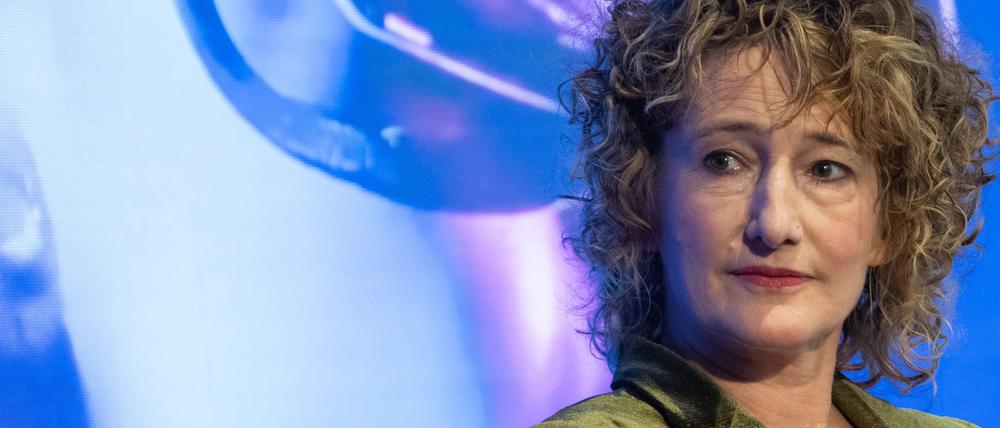 Berlinale-Intendantin Tricia Tuttle äußerte sich zum Vorfall auf einer Bühne während der Filmfestspiele. (Archivbild)