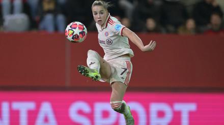 Giulia Gwinn will mit dem FC Bayern München endlich den DFB-Pokal holen.