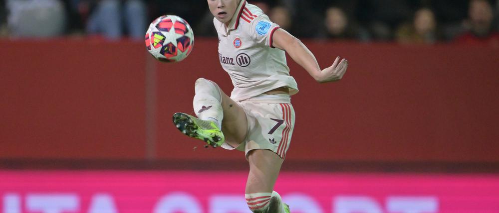 Giulia Gwinn will mit dem FC Bayern München endlich den DFB-Pokal holen.