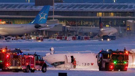 Der Vorfall ereignete sich am Flughafen von Toronto.
