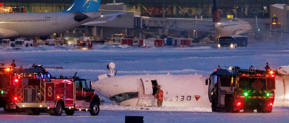 Der Vorfall ereignete sich am Flughafen von Toronto.