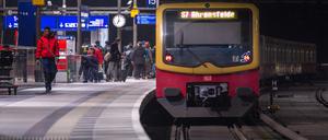 Der S-Bahn-Verkehr auf der Stadtbahn läuft derzeit nur eingeschränkt.