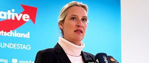 Alice Weidel, die Kanzlerkandidatin der Alternative für Deutschland (AfD).