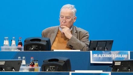 Gauland widerspricht Weidel. (Archivbild)