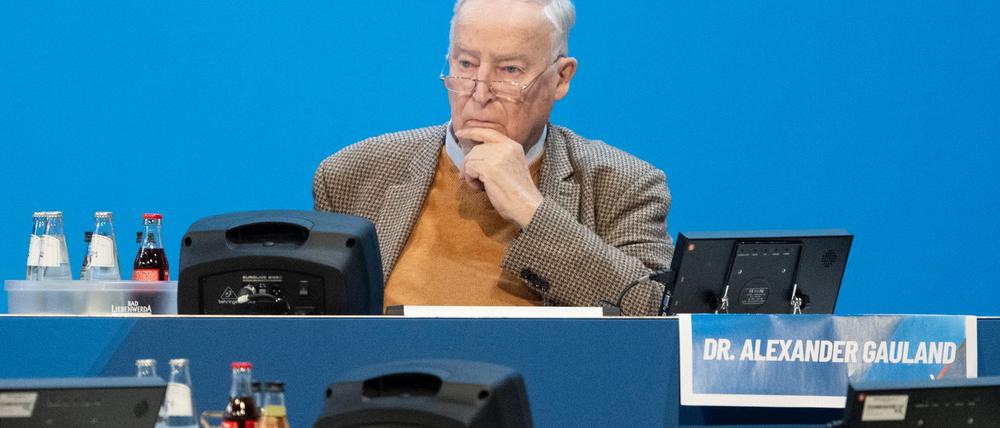 Gauland widerspricht Weidel. (Archivbild)