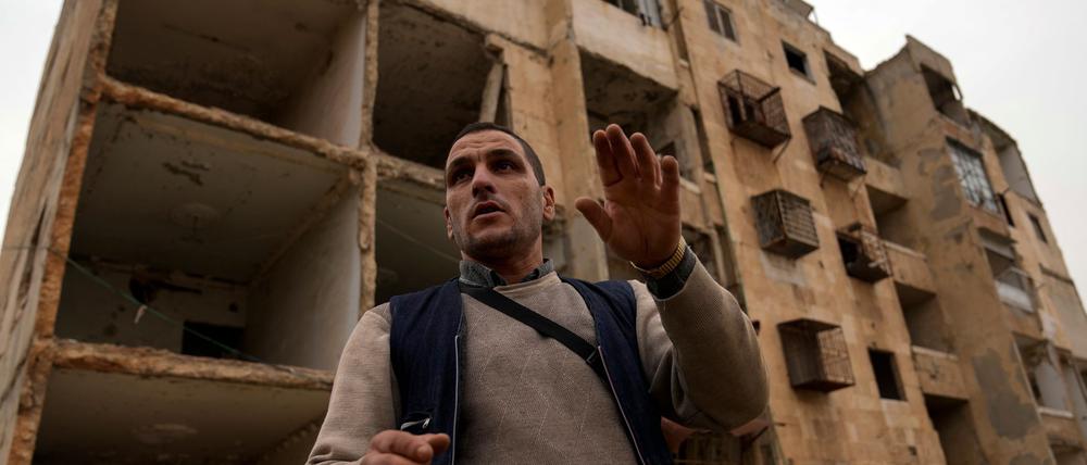Die Syrien-Rückkehrer finden häufig zerstörte Häuser vor, wie hier im Stadtteil Masaken Hanano in Aleppo. (Archivbild)