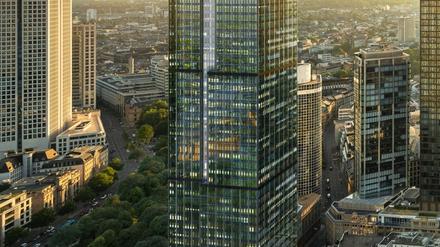 Die Commerzbank mietet den noch im Bau befindlichen Central Business Tower (Handout)
