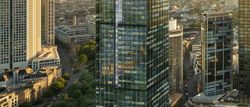 Die Commerzbank mietet den noch im Bau befindlichen Central Business Tower (Handout)