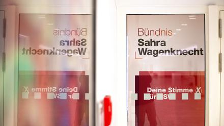 Das BSW schwächelt vor der Bundestagswahl in den Umfragen. (Symbolbild)