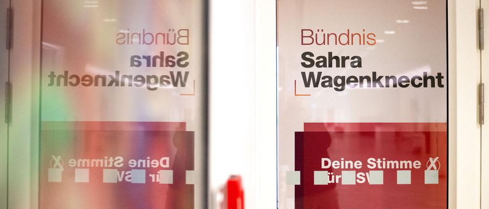 Das BSW schwächelt vor der Bundestagswahl in den Umfragen. (Symbolbild)