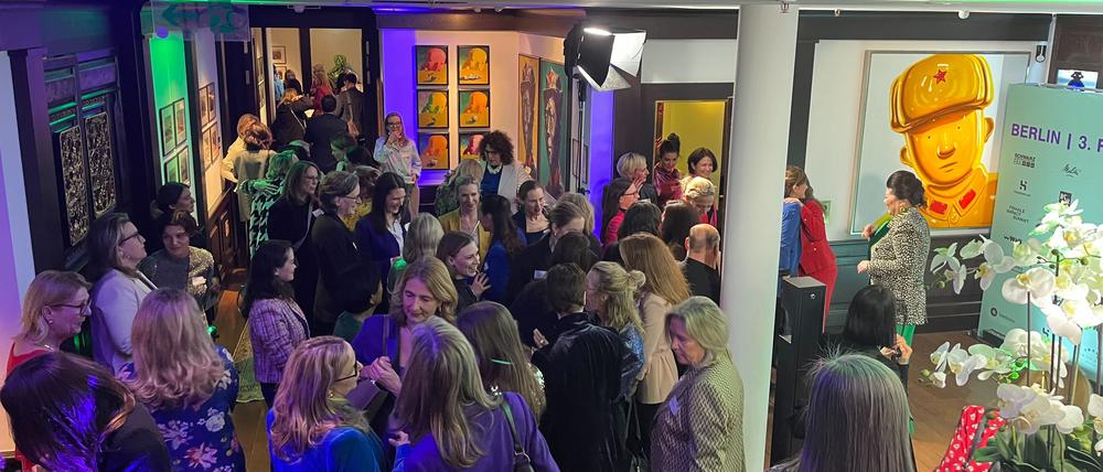 In Berlin kam die weibliche Business-Elite am Dienstagabend zum dritten Mal zusammen.