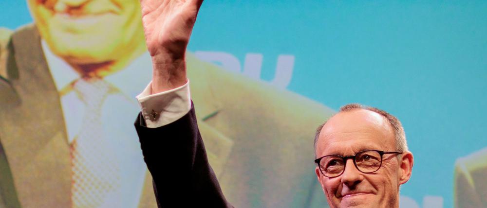 Unions-Kanzlerkandidat Merz stellt Bedingungen an mögliche künftige Gesprächspartner im Fall eines Wahlerfolgs. 