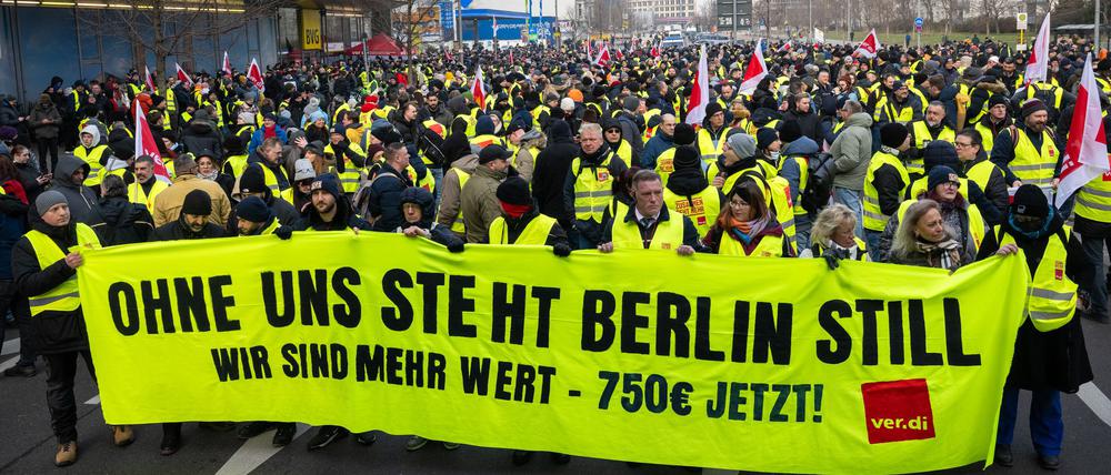 Morgen und übermorgen ist es wieder so weit: der öffentliche Nahverkehr in der Hauptstadt steht weitgehend still. (Archivbild)