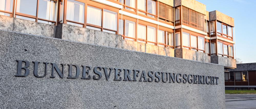 Das Bundesverfassungsgericht.
