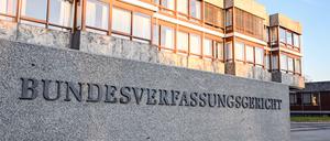 Das Bundesverfassungsgericht.