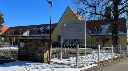 Die Asylbewerberunterkunft in Sedlitz.