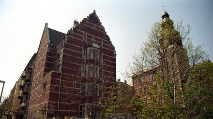 Das Käthe-Kollwitz-Gymnasium in der Dunckerstraße in Berlin-Prenzlauer Berg.